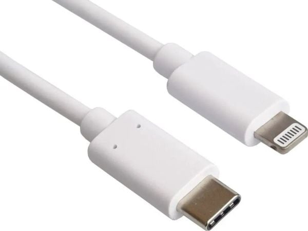USB PremiumCord USB-C til Lightning-kabel 0.5 m hvit (kipod52)