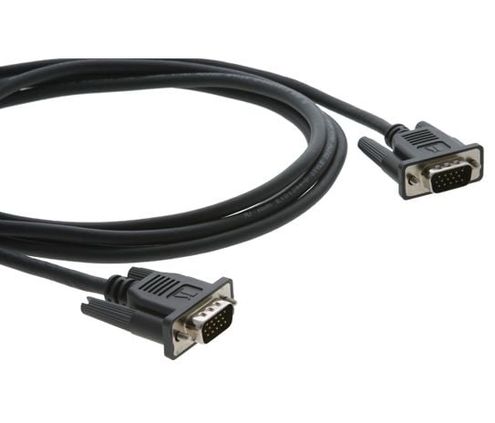 Kramer C-MGM/MGM Series C-MGM/MGM-1 - VGA-kabel - HD-15 (VGA) (hann) til HD-15 (VGA) (hann) - 30 cm - formstøpt