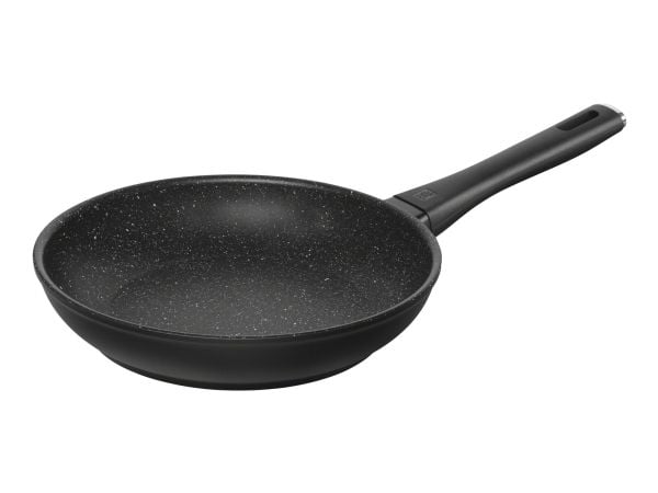 ZWILLING Marquina Plus, Rund, All-bruk panne, Sort, Duraslide-granitt, Aluminium, Rustfritt stål, Keramisk, Gass, Halogen, Induksjon, Forseglet Plate