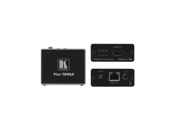 Kramer PT-872xr - Video/lyd-forlenger - HDMI - opp til 70 m