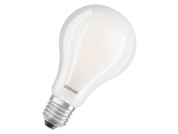 OSRAM LED STAR - LED-lyspære - form: A95 - mattslipt finish - E27 - 24 W (ekvivalent 200 W) - klasse D - varmt hvitt lys - 2700 K
