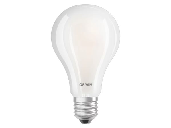 OSRAM LED STAR - LED-lyspære - form: A95 - mattslipt finish - E27 - 24 W (ekvivalent 200 W) - klasse D - varmt hvitt lys - 2700 K