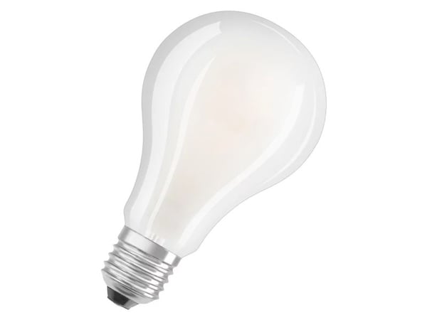 OSRAM LED STAR - LED-lyspære - form: A95 - mattslipt finish - E27 - 24 W (ekvivalent 200 W) - klasse D - varmt hvitt lys - 2700 K
