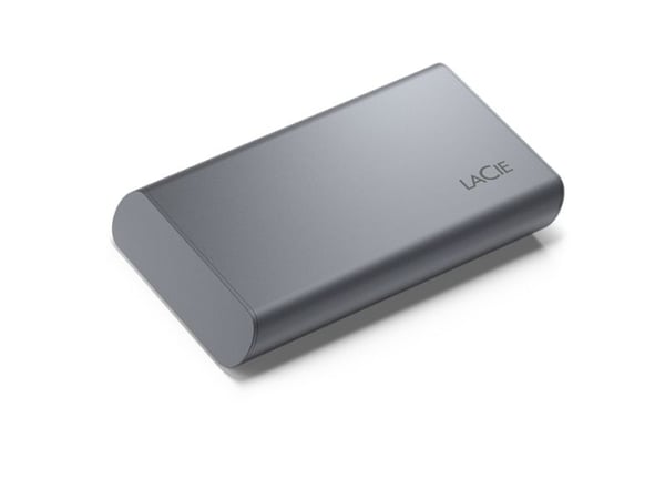 LaCie Mobile Secure STKH500800 - SSD - High Performance - krypterat - 500 GB - extern (portabel) - USB 3.2 Gen 2 (USB-C kontakt) - 256 bitars AES -...
