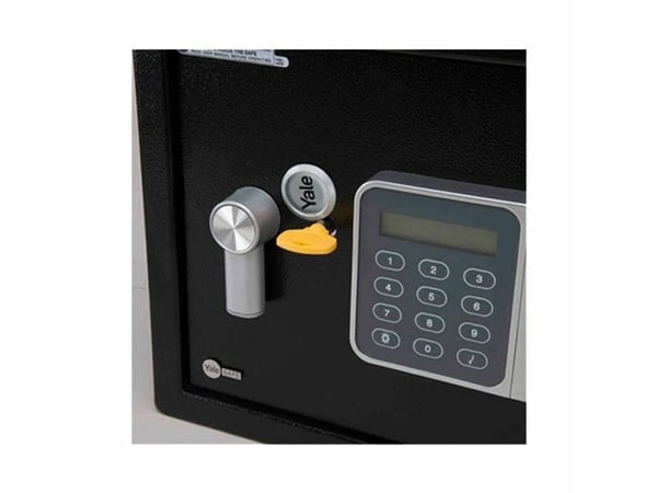 Yale YSG/250/DB2, Frittstående safe, Sort, Kombinasjonslås, 16 l, Stål, Gulv/vegg