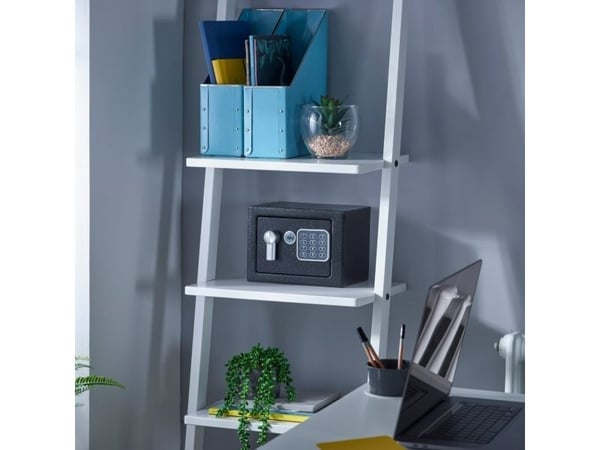 Yale YSV/170/DB2, Frittstående safe, Sort, Kombinasjonslås, 3,8 l, Stål, Gulv/vegg