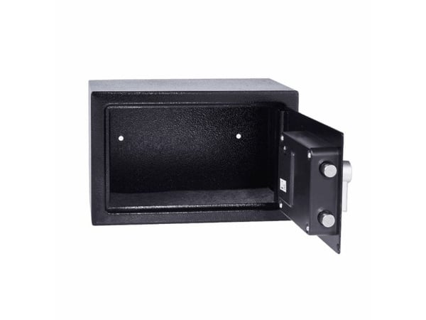 Yale YSV/200/DB2, Bærbar safe, Sort, Kombinasjonslås, 8,6 l, Stål, Gulv/vegg