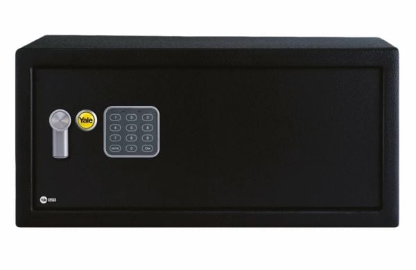 Yale YLV/200/DB2, Bærbar safe, Sort, Kombinasjonslås, 24 l, Stål, Gulv/vegg