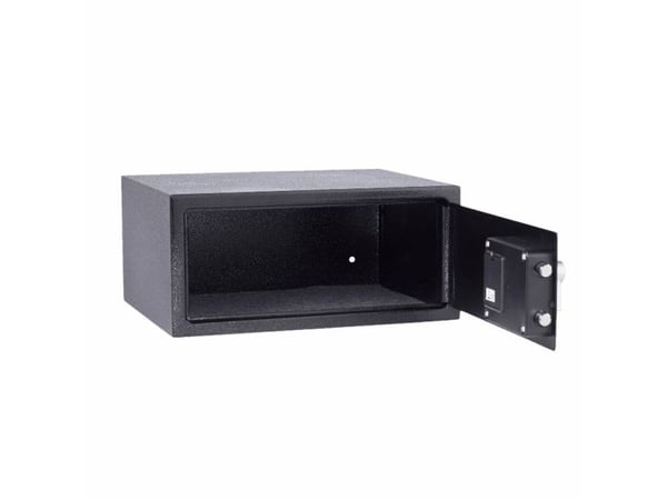Yale YLV/200/DB2, Bærbar safe, Sort, Kombinasjonslås, 24 l, Stål, Gulv/vegg