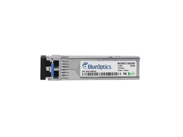 Ericsson LG RDH10247/3 -yhteensopiva BlueOptics© SFP-lähetin valokaapeliverkkojen singlemode Gigabitin nopeaan tiedonsiirtoon, joka tukee Gigabit E...