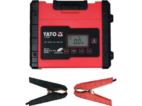 Yato YATO ELEKTRONISK LIKTER 12V/2A/8A/15A YT-83003