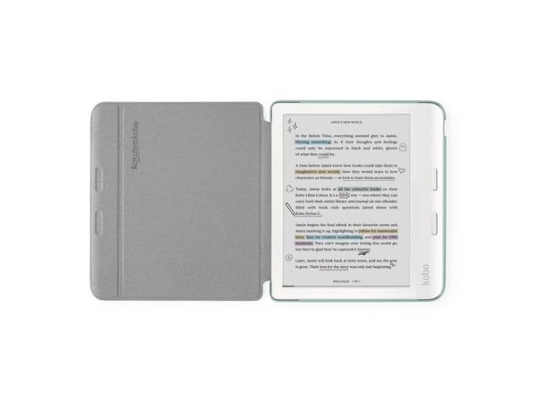 Kobo Libra SleepCover - Lommebok for eBook-leser - garden green - for Kobo Libra Colour