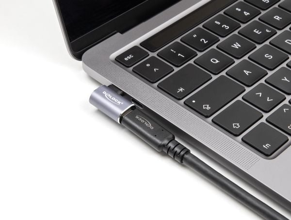DeLOCK 60287, USB-C, USB-C, Antrasiitti