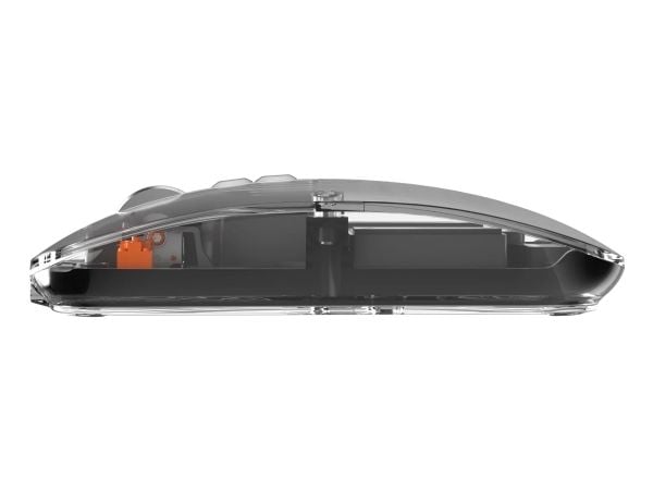 XtremeMac XWH-ALM2-13, Laser, Bluetooth, 2400 DPI, Läpinäkyvä