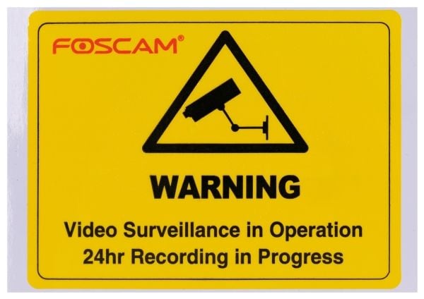 Foscam T8EP 8MP POE Camera, Black