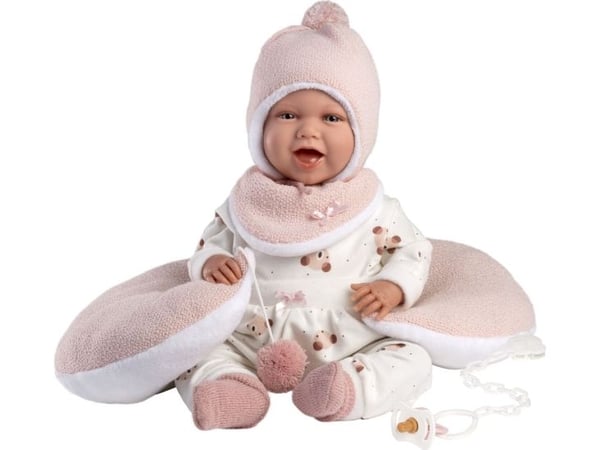 Llorens dukke baby Mimi som ler 42 cm