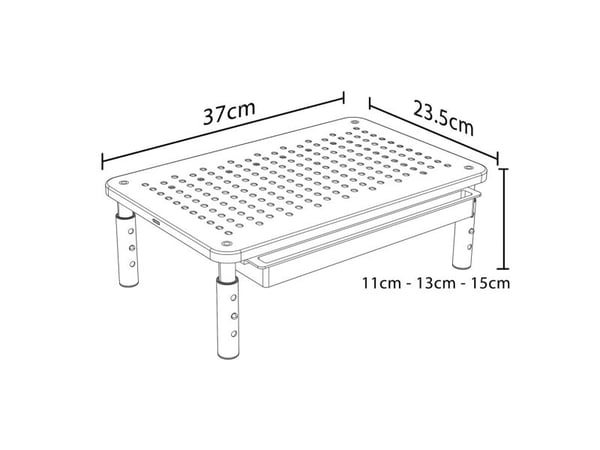 Laptop/skärmställ 13-32" MC-946