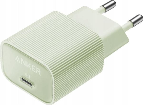 Anker Nano - Strømadapter - 30 watt - 3 A - IQ 3.0 (USB-C) - spirende grønn