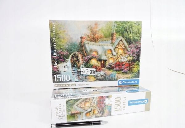 Clementoni High Quality Collection Country Retreat, 1500 stk, Kunst, 18 År