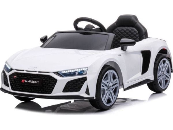 Lean Cars Enkel elbil for barn: Audi R8 Lift A300, hvit