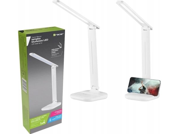 Tracer Blanca - Skrivbordslampa - LED - 4 W - varm/kall/neutralt ljus - 3000-6500 K