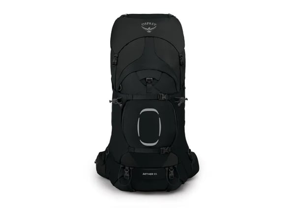 Osprey Aether 65, Sort, Hankjønn, Nylon, S/M, 65 l, 2,2 kg