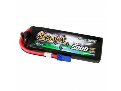 Gens Ace GensAce G-Tech LiPo 5000mAh 11,1V 60C 3S1P batteri med EC5 plugg