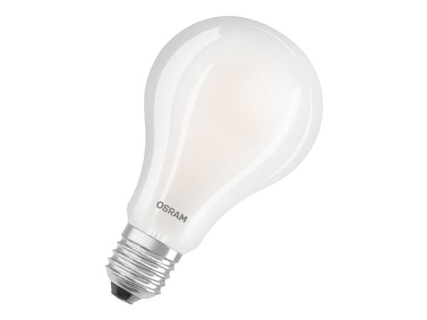 OSRAM LED STAR - LED-lyspære - form: A95 - mattslipt finish - E27 - 24 W (ekvivalent 200 W) - klasse D - varmt hvitt lys - 2700 K