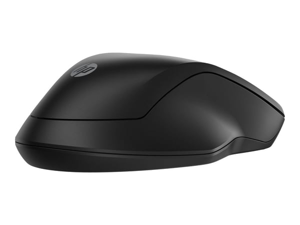 HP 255 - Mus - optisk - 3 knapper - trådløs - 2.4 GHz, Bluetooth 5.0 - svart