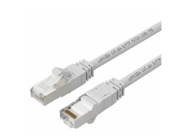 Lanview LV-SFTP6A015W, 1,5 m, S/FTP (S-STP), Valkoinen