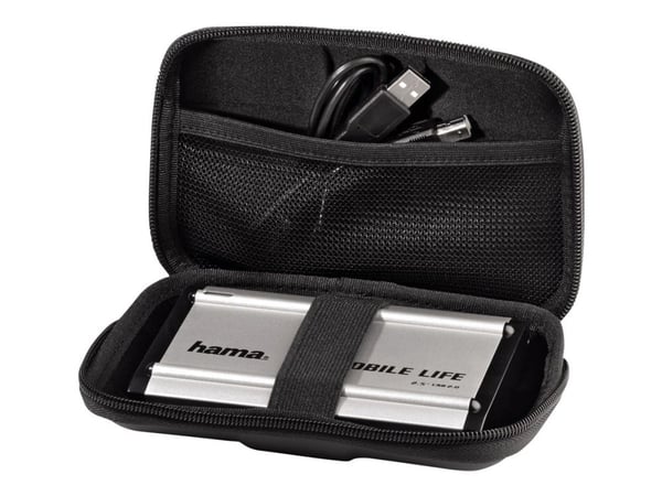 Hama 2.5" HDD Case "EVA" - Lagerdriverbag - svart