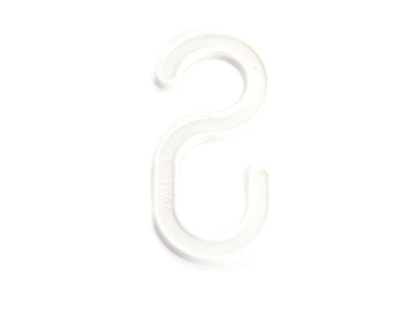 Krok for klær F3-196WHITE S-form (25)