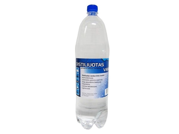 Tislattu vesi - 2000 ml.