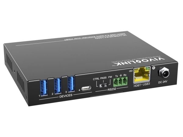 VivoLink - USB-utvider - mottaker - HDBaseT 3.0, USB 3.2 Gen 1, USB-C - over CAT 6a/7 - opp til 100 m