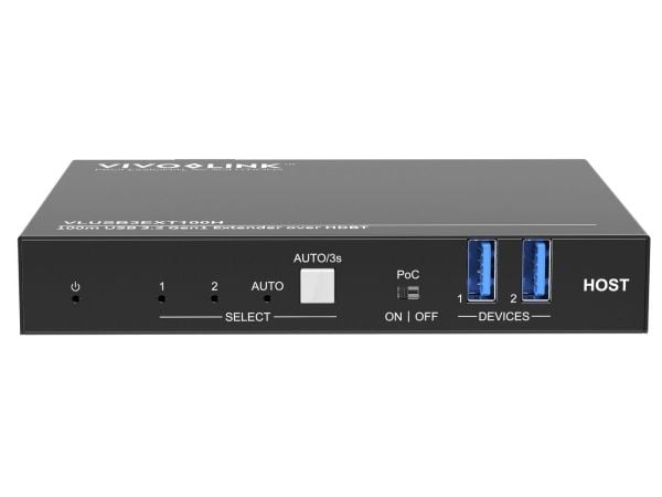 VivoLink - USB-utvider - HDBaseT 3.0, USB 3.2 Gen 1, USB-C - over CAT 6a/7 - opp til 100 m