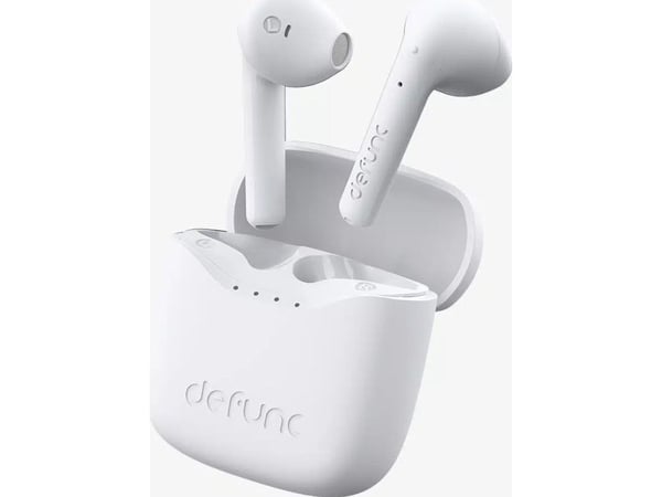 DeFunc True Lite - True wireless-hörlurar - inuti örat - vit
