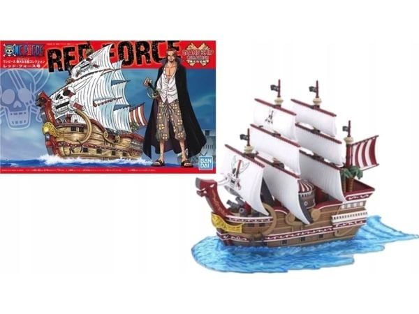 Bandai ONE PIECE GRAND SHIP COLLECTION Rød FORCE