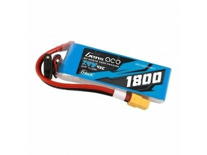 Gens Ace-batteri GensAce G-Tech LiPo 1800mAh 7,4V 45C 2S1P XT60
