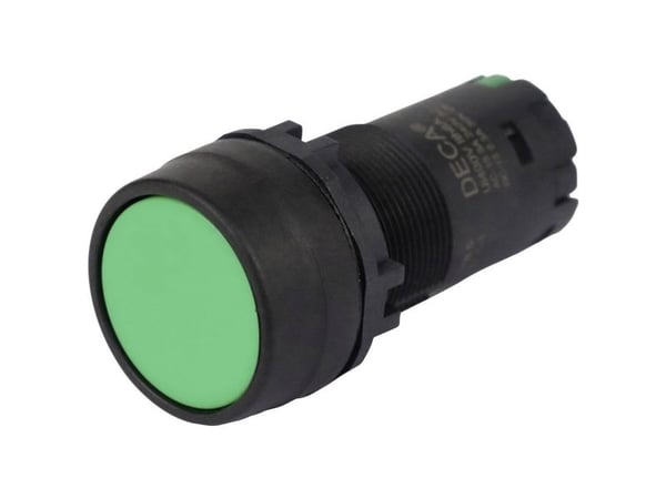 DECA CP2B-A1E10G tryckbrytare 400 V 8 A grön klick