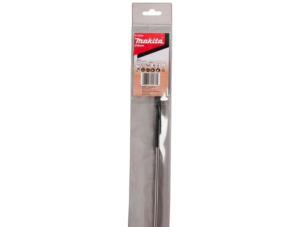 Makita D-70334, Drill, 8 mm, 600 mm, Tre, 7,5 cm, Ground High-Speed Steel (HSS-G)