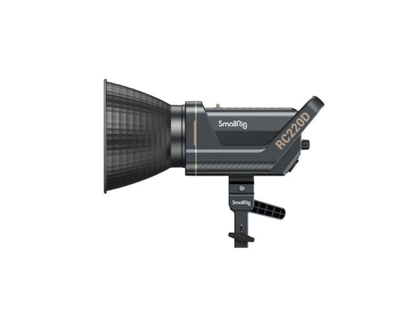 SmallRig RC 220D, LED, Dagslys, 5600 K, Sort, Grå, Aluminium, Plast, 100 - 240 V