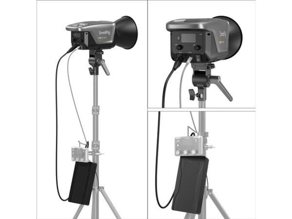 SmallRig RC 450D COB LED, 499,8 W, LED, Valkoinen, 5600 K, Musta, Metalli