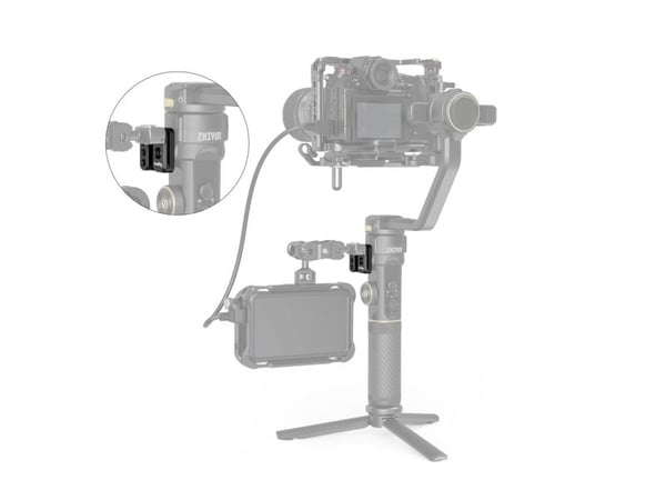 SmallRig 2995, 1 stk, aluminiumslegering, svart, ZHIYUN CRANE 2S, 42,4 mm, 39 mm