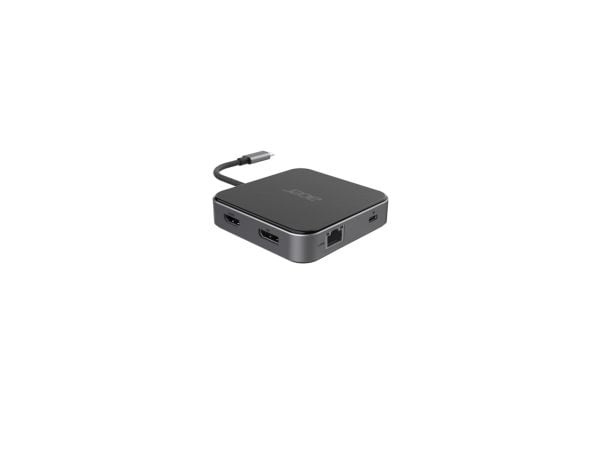 Acer 7-In-1 - Dockningsstation - USB-C - HDMI, DP - 10Mb LAN