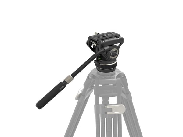SmallRig Heavy-Duty Video Head, Monteringsplate, Sort, Aluminium, Karbonfiber, Polyoksymetylen (POM), Silikon, Rustfritt stål, 10 kg, 1/4-20, 3/8-1...