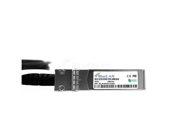 BlueOptics ET7402-25DAC-2M-BL, 2 m, QSFP28, 4xSFP28, Hankjønn/hankjønn