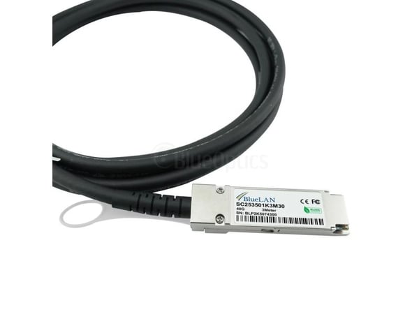 BlueOptics DAC-Q28-4S28-25G-2M-BL, 2 m, QSFP28, 4xSFP28, Hankjønn/hankjønn