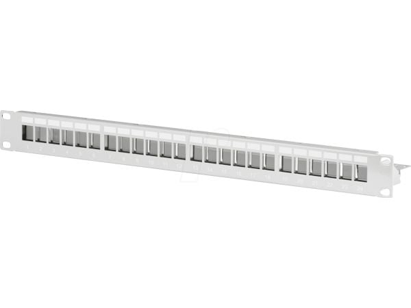 EFB patchpanel 19 tommer 1U, 24-porter,