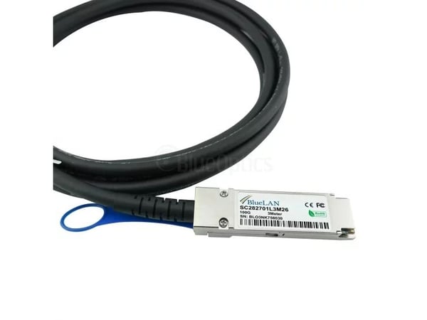 BlueOptics MCP7F00-A002-BL, 2 m, DAC, QSFP28, 4x QSFP28