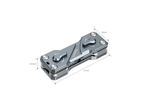 SmallRig AAK2495, 30 mm, 81 mm, 21,3 mm, 120 g, 105 mm, 95 mm